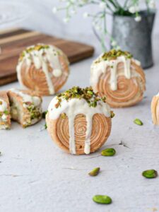 Pistachio Supreme croissants