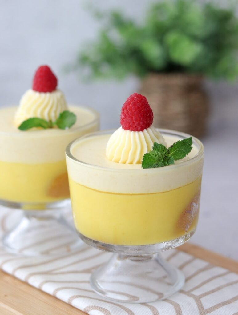 Mango Custard Cups