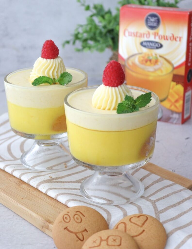 Mango Custard Cups