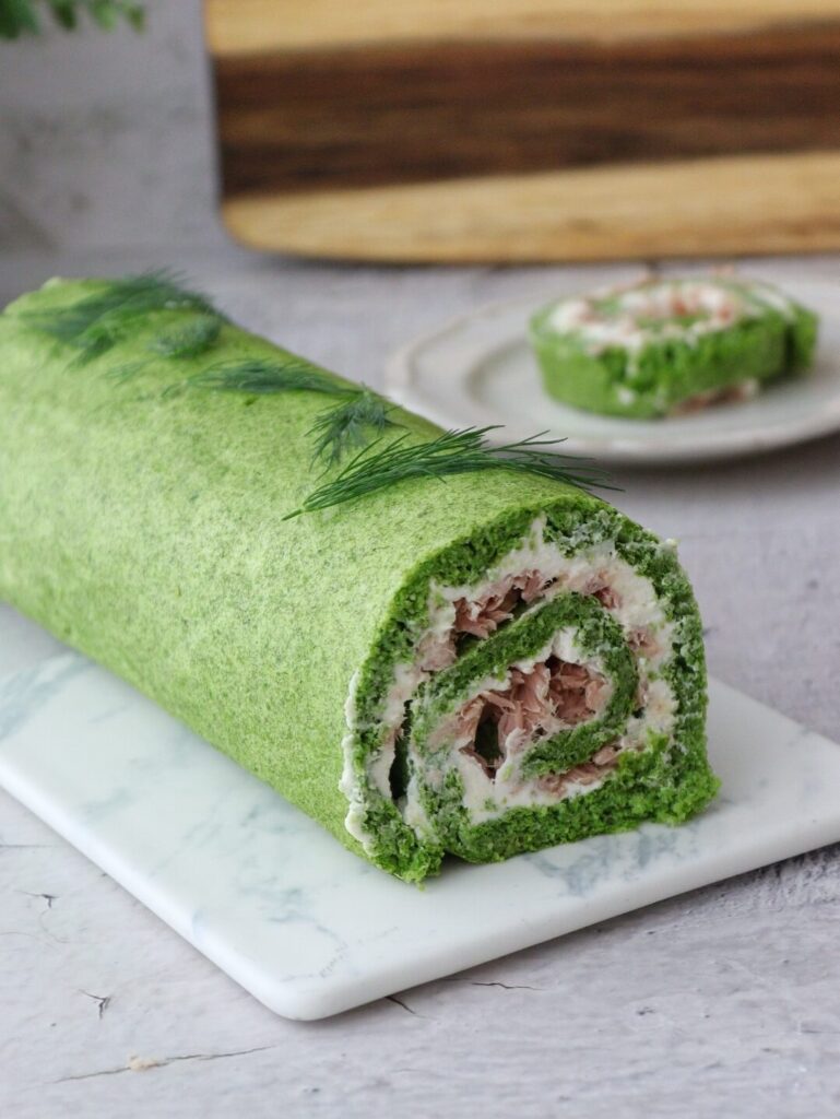 Spinach & Tuna Roulade