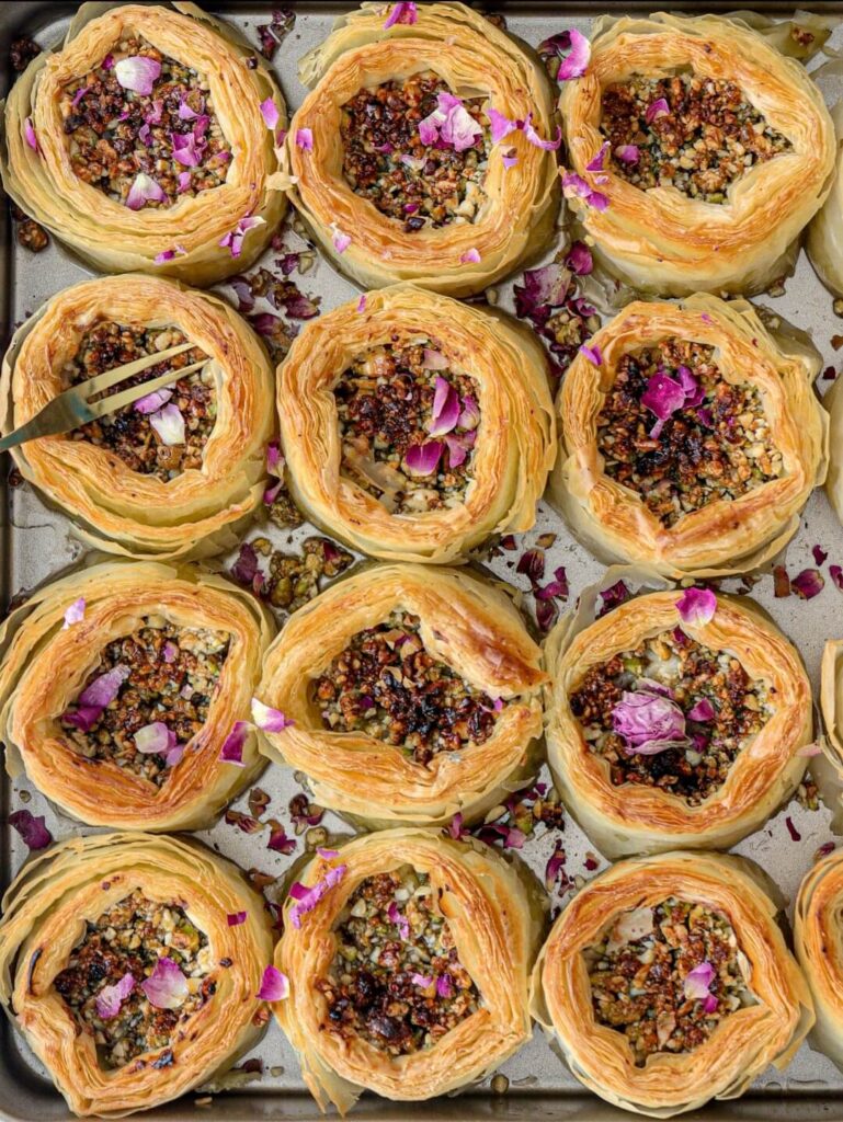 Pistachio Baklava Cups