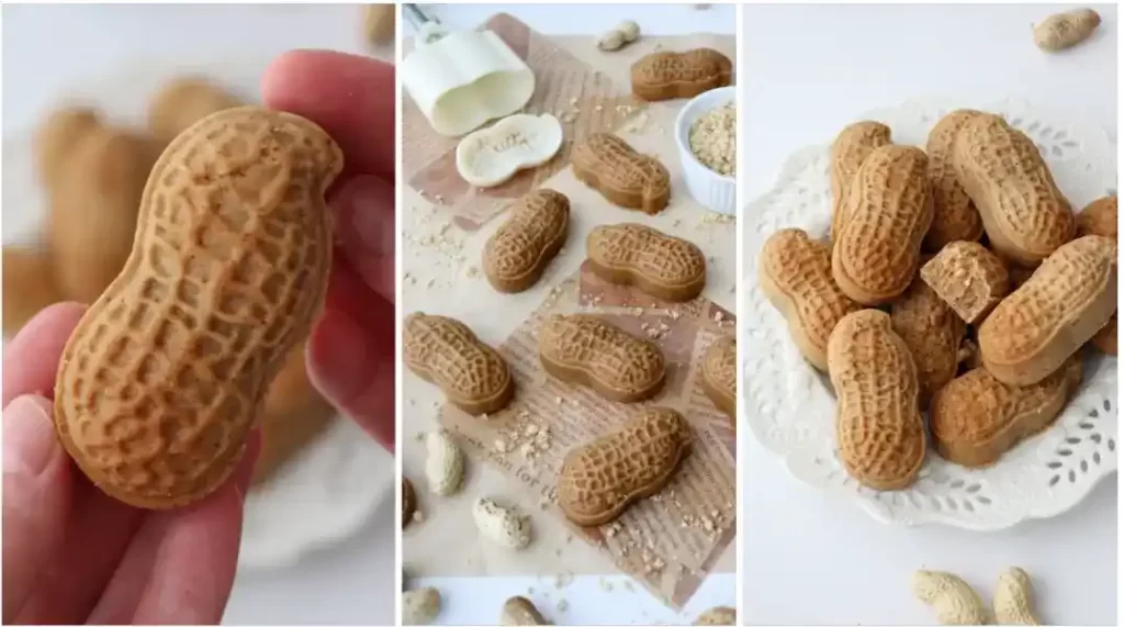 Peanut Butter Mamoul Cookies