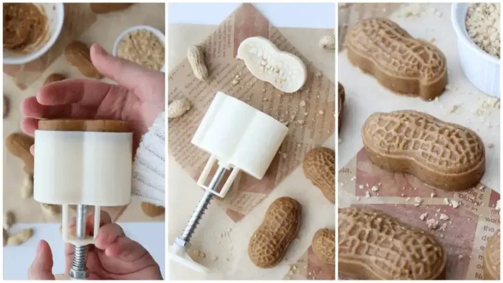 Peanut Butter Mamoul Cookies