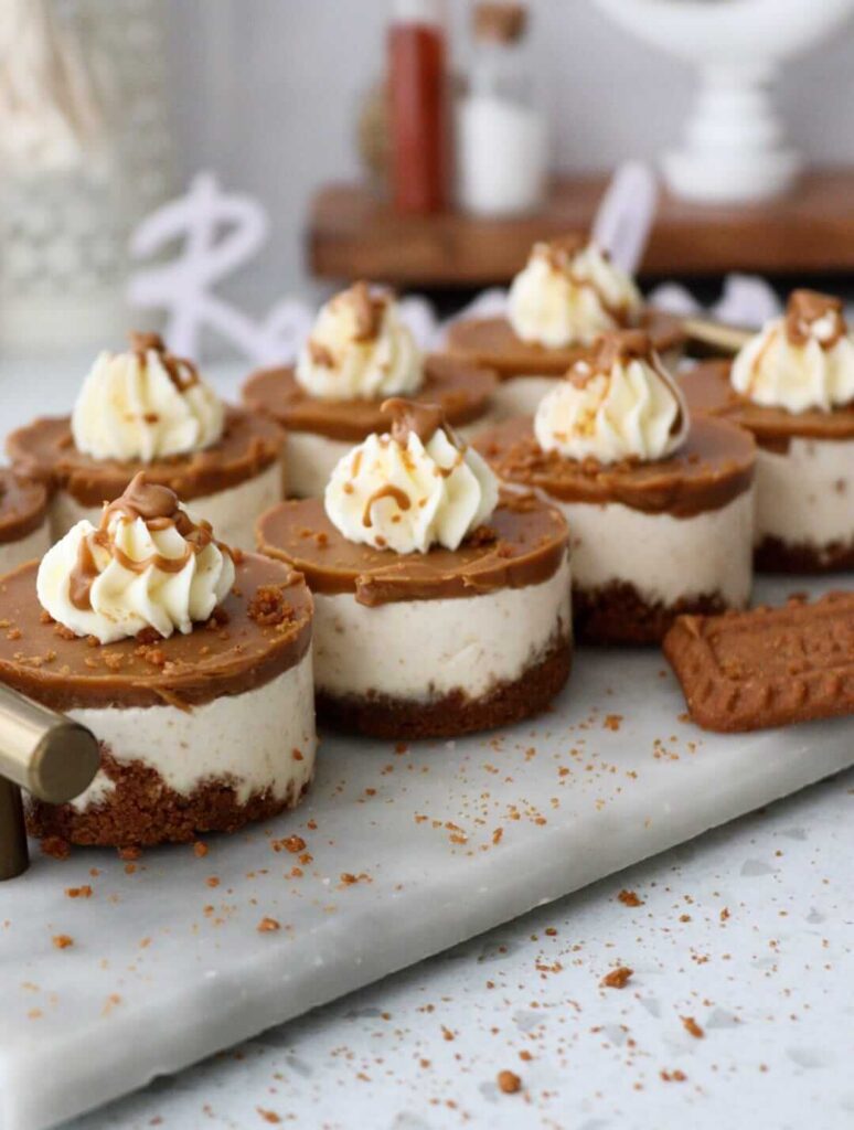 Biscoff Mini Cheesecakes